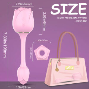 Sucking Flower 3 Rose Shaped Vibrator - Image 10