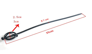 Urethral Sound - Horse Eye - Bamboo Shaft - Image 3