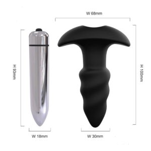 Twister Vibrating Anal Plug - Image 3