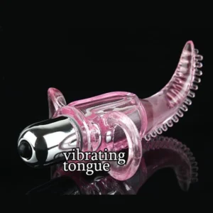 Squirting Vibration TPE Pink 10x3cm - Image 1