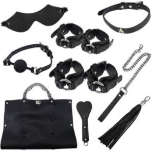 Leather 8 Piece BDSM Set - Image 8