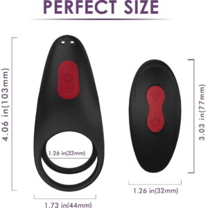 Men Vibrator Cock Ring Remote Controlled - Image 7