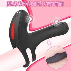 Remote Control Couples Vibrator with Extra Shaft Girth - Image 3