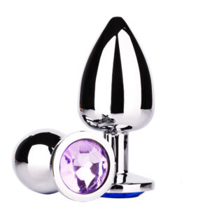 Metal Jeweled Anal Plug Set - Image 6