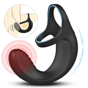 Mens Prostate Vibrator with Cock Ring (Remote Controlled) - Image 5