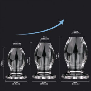 Gape Kings Transparent Hole Stretcher 3 Pack - Image 7