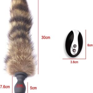 Vibrating Fox Tail Anal Plug - Image 5