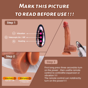 Nebula 9 Inch Remote Control Dildo - Image 3