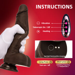 Tommys 8 Inch Telescopic Cock - Image 3