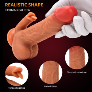 Super Soft Clit Lick Dildo - Image 3