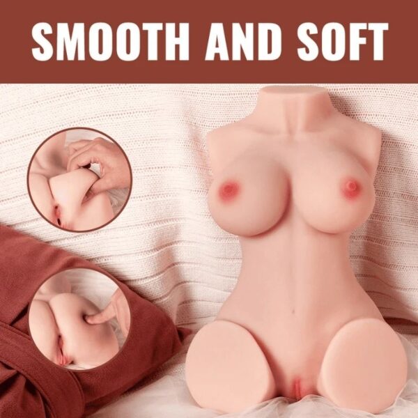 Selena Petite Half-Body Vibrating Sex Doll