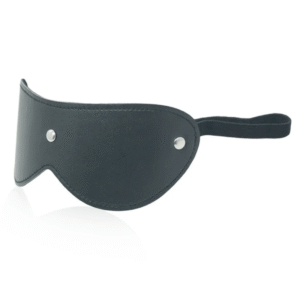 Half Face Blind Fold PU Leather - Image 1