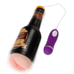 Beer Bottle Shaped Vibrating Flesh Light