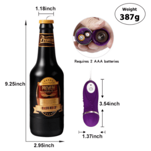 Beer Bottle Shaped Vibrating Flesh Light - Image 7