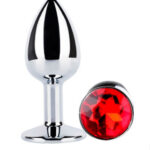 Super Jewelled Metal Butt Plug