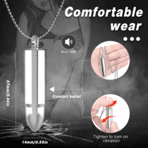 Exclusive Vibrating Bullet Necklace - Image 8