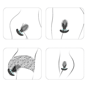 Vibrator Anal Plug With Rotation Controlled By App - Image 2