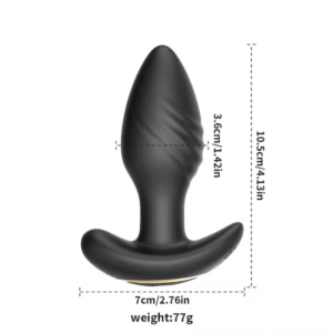 Vibrator Anal Plug With Rotation Controlled By App - Image 9
