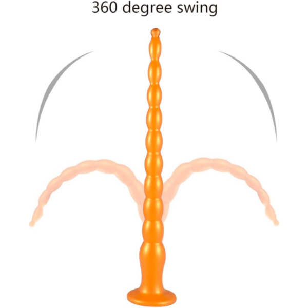 Premium Liquid Silicone Anal Beads